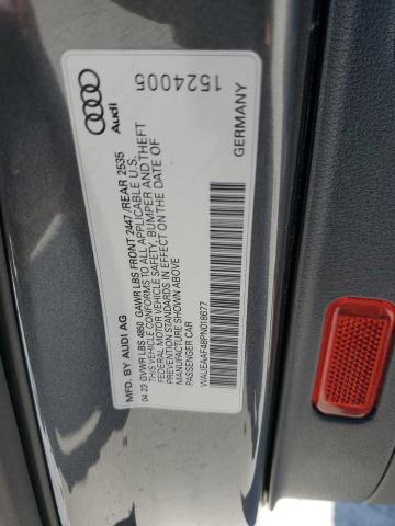2023 AUDI A4 PREMIUM WAUEAAF48PN018677