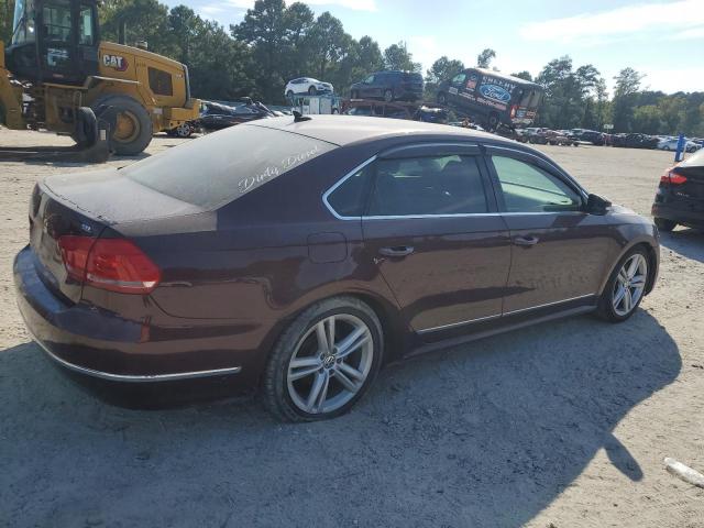 VOLKSWAGEN PASSAT SEL 2013 burgundy sedan 4d diesel 1VWCN7A36DC045476 photo #4