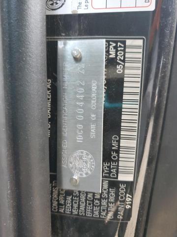 2017 MERCEDES-BENZ METRIS PAS IDCO004402ZZ