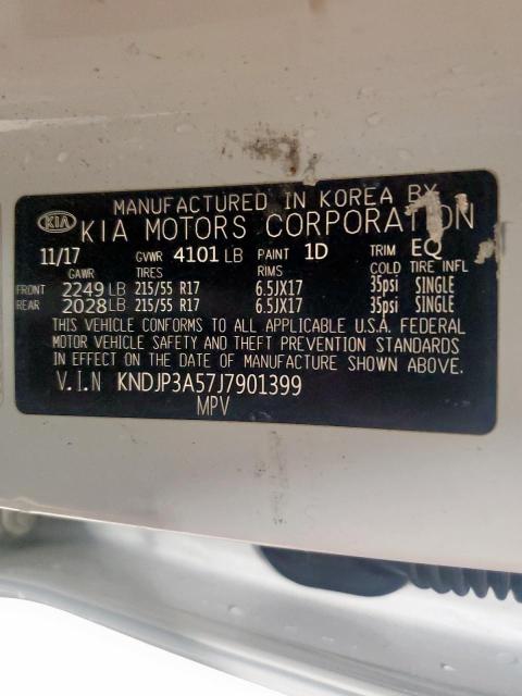 2018 KIA SOUL + KNDJP3A57J7901399