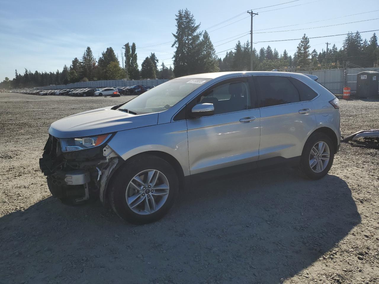 Lot #3297903791 2017 FORD EDGE SEL