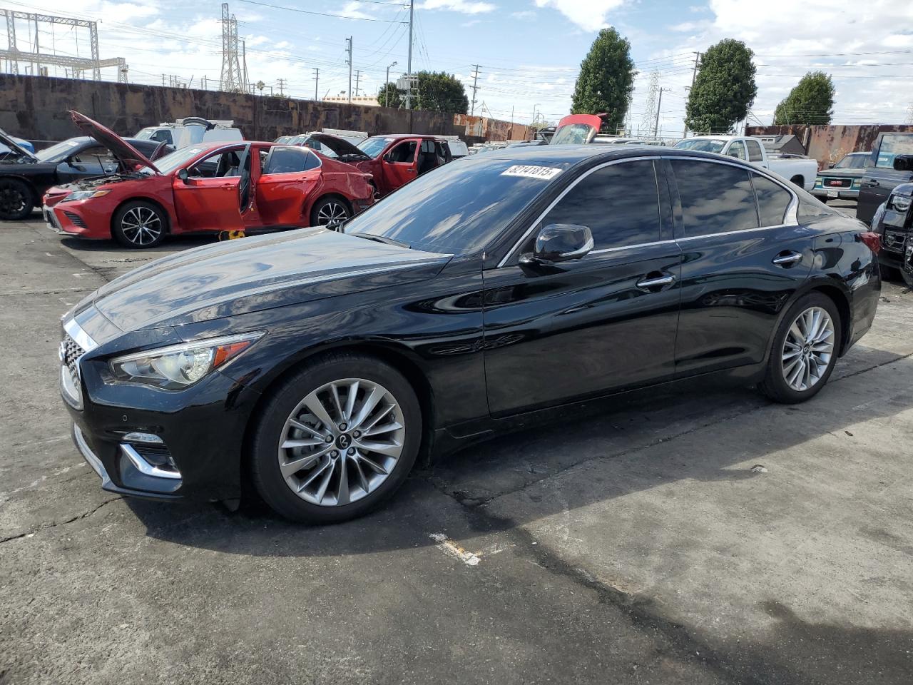 Lot #3297969793 2021 INFINITI Q50 LUXE
