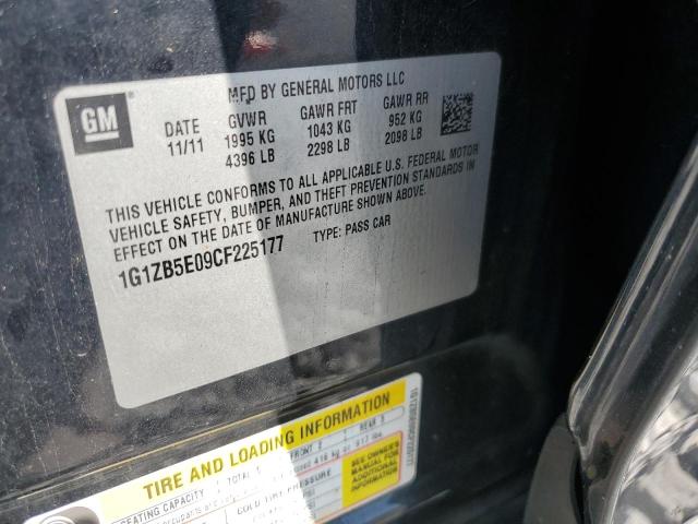 2012 CHEVROLET MALIBU LS - 1G1ZB5E09CF225177