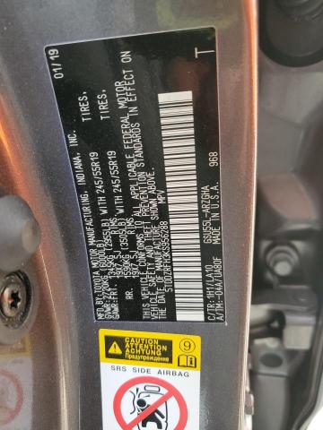 2019 TOYOTA HIGHLANDER LIMITED 5TDDZRFH3KS956288