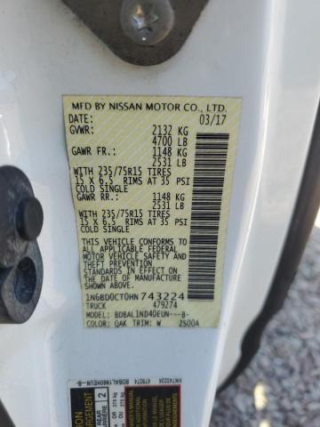 2017 NISSAN FRONTIER S 1N6BD0CT0HN743224