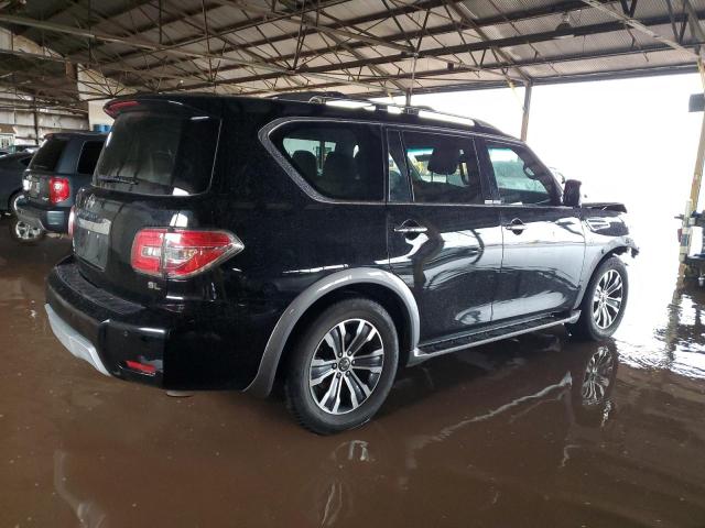NISSAN ARMADA SV 2017 black  gas JN8AY2NDXH9002015 photo #4