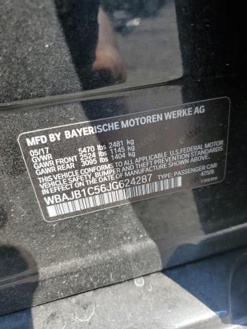 2018 BMW 530XE WBAJB1C56JG624287