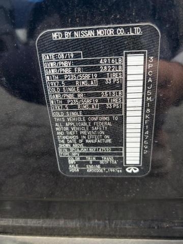 2019 INFINITI QX50 ESSEN - 3PCAJ5M18KF147592