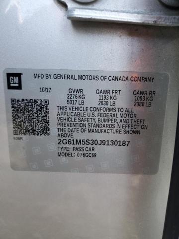 2018 CADILLAC XTS 2G61M5S30J9130187