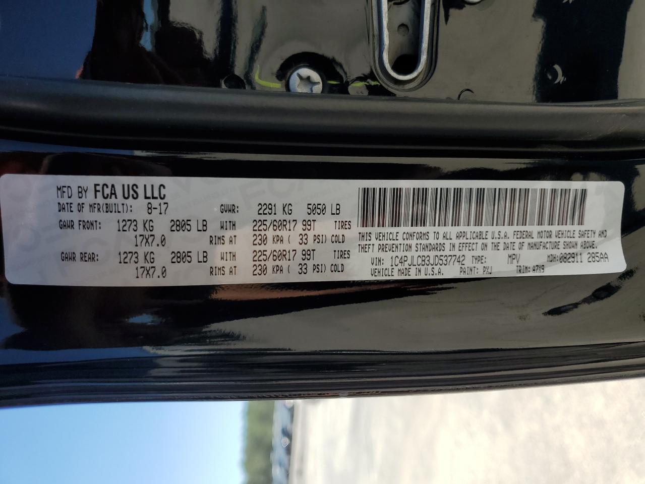 JEEP GRAND CHEROKEE LATITUDE