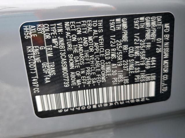 2025 NISSAN ROGUE SL JN8BT3CA8SW007739