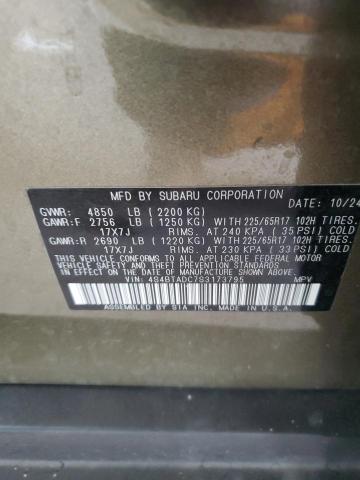 2025 SUBARU OUTBACK PREMIUM 4S4BTADC7S3173795