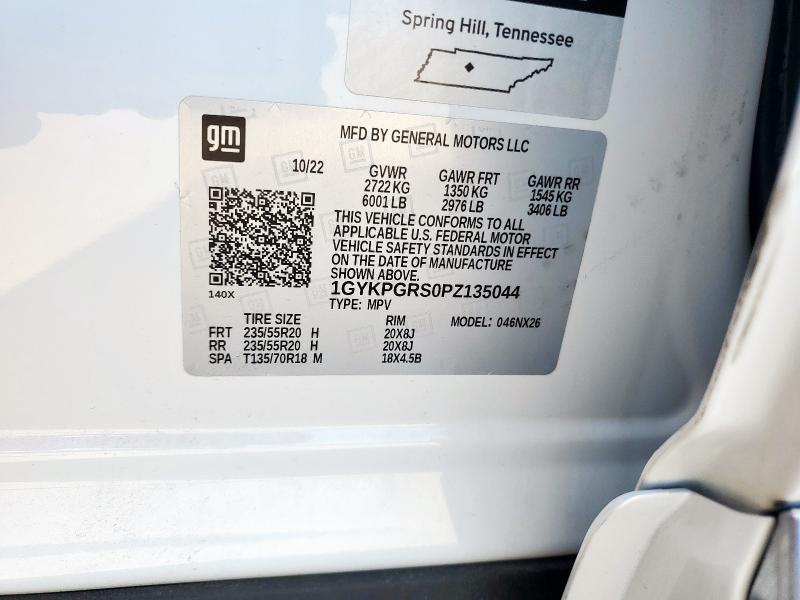 2023 CADILLAC XT6 SPORT 1GYKPGRS0PZ135044