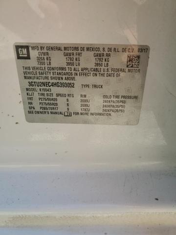2017 GMC SIERRA K15 3GTU2NEC4HG393052