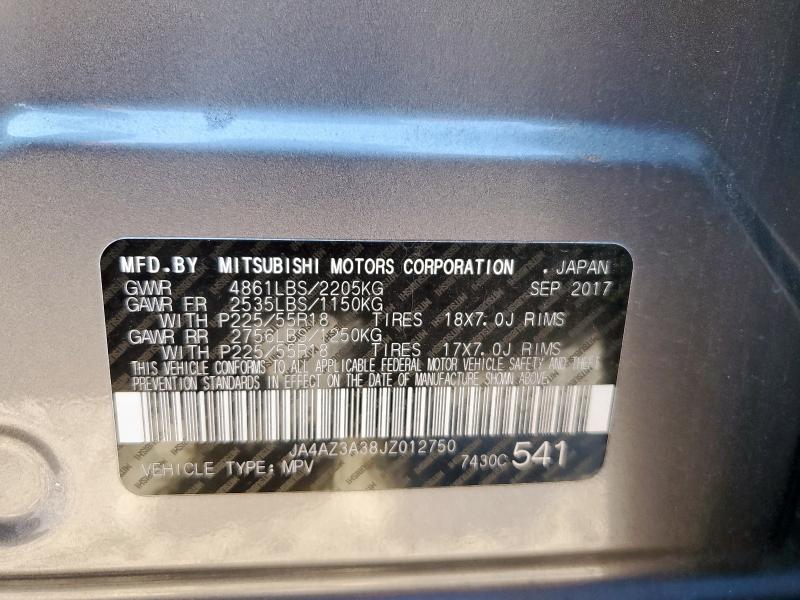 2018 MITSUBISHI OUTLANDER #3297196383