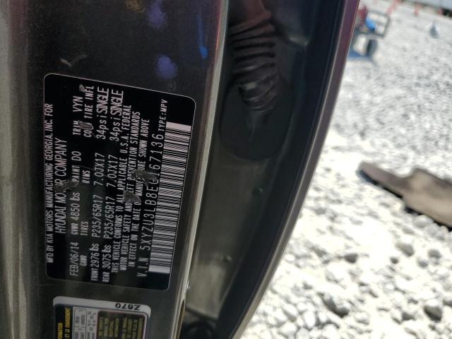 2014 HYUNDAI SANTA FE S - 5XYZU3LB8EG167136