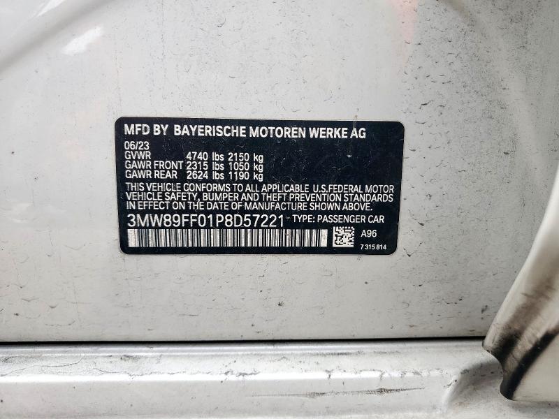 2023 BMW 330XI 3MW89FF01P8D57221