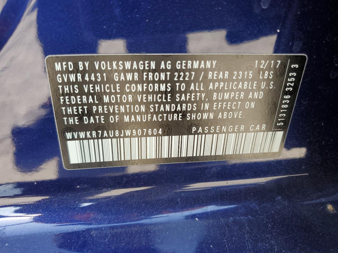 VOLKSWAGEN E-GOLF SE