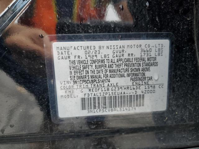 2023 NISSAN KICKS SV 3N1CP5CV8PL514174