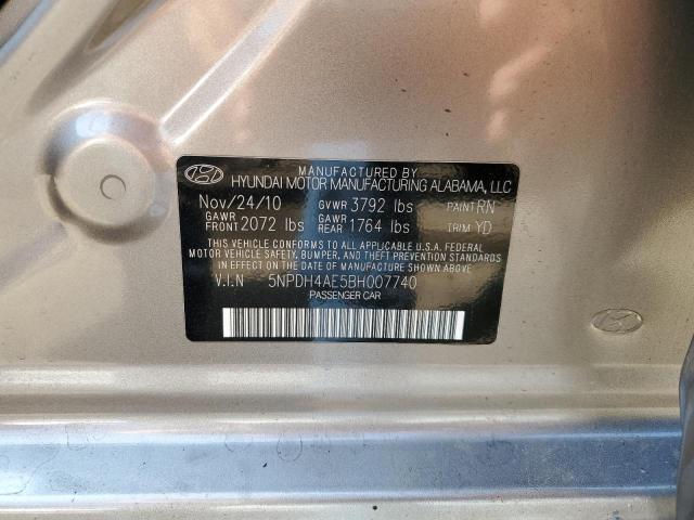 2011 HYUNDAI ELANTRA GL - 5NPDH4AE5BH007740