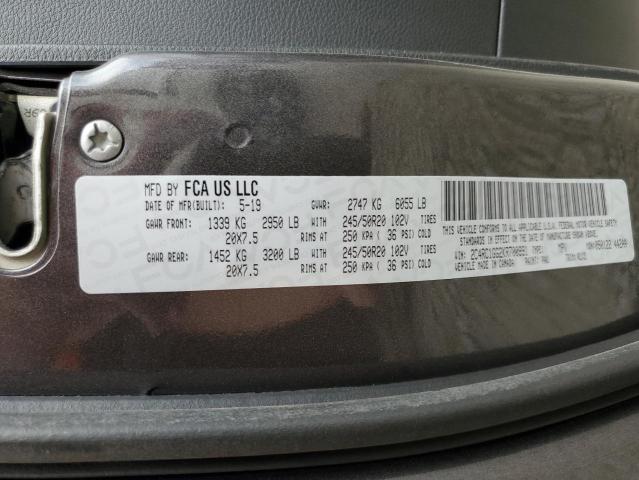 2019 CHRYSLER PACIFICA L 2C4RC1GG2KR700991