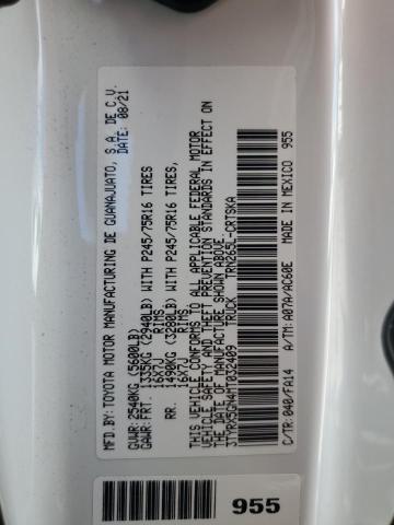 2021 TOYOTA TACOMA ACC - 3TYRX5GN4MT032409