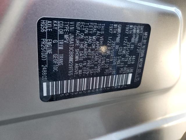 2021 NISSAN ROGUE SL - JN8AT3CB8MW239765