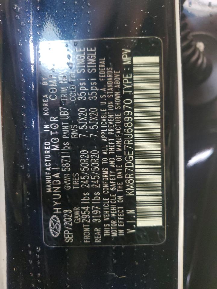 Lot #3301820363 2024 HYUNDAI PALISADE C