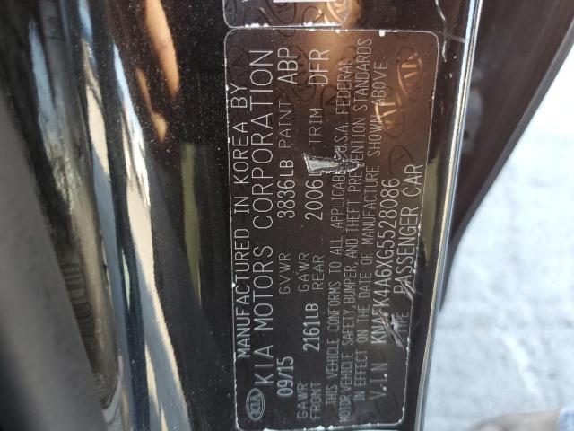 2016 KIA FORTE LX #3297081500