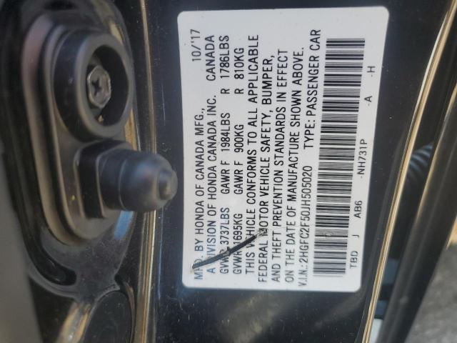 2018 HONDA CIVIC LX #3288772746