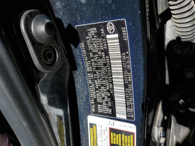 2015 TOYOTA CAMRY LE #3290225266