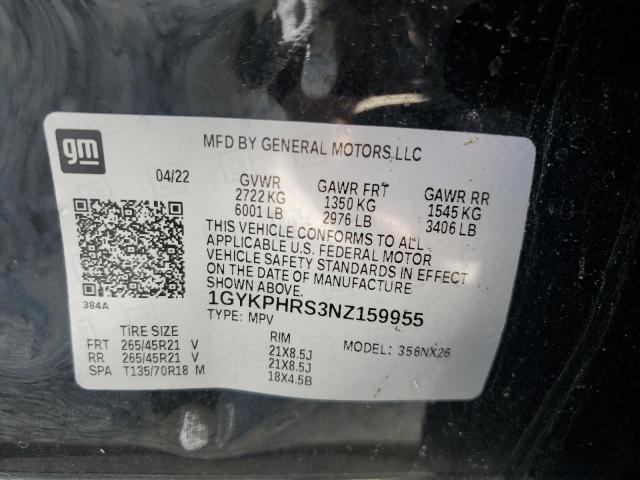 2022 CADILLAC XT6 SPORT PLATINUM #3281577390