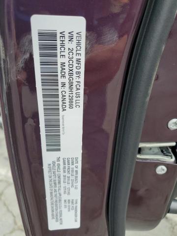 2022 DODGE CHARGER SXT 2C3CDXBG8NH129860