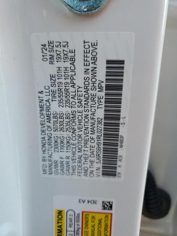 2024 HONDA CR-V SPORT - 5J6RS6H91RL027382