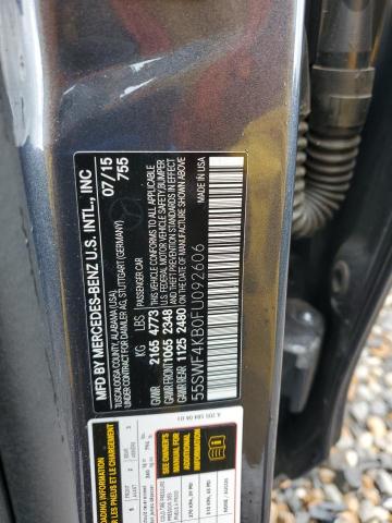 2015 MERCEDES-BENZ C 300 4MATIC - 55SWF4KB0FU092606