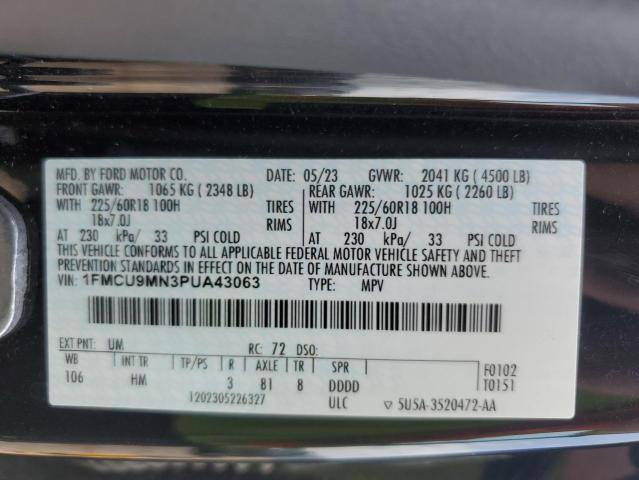 2023 FORD ESCAPE ST - 1FMCU9MN3PUA43063