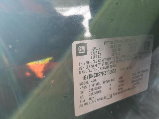 2017 CADILLAC XT5 PREMIU 1GYKNCRS7HZ130553