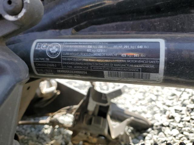 2018 CAN-AM SPYDER ROA - 2BXRDDE22JV000254