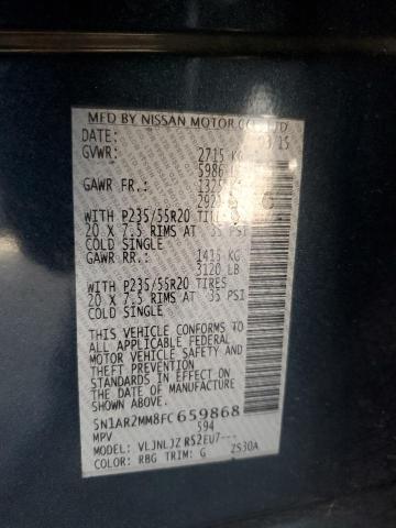 2015 NISSAN PATHFINDER - 5N1AR2MM8FC659868