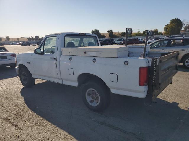 FORD F150 1996 white pickup gas 2FTEF15N0TCA23600 photo #3