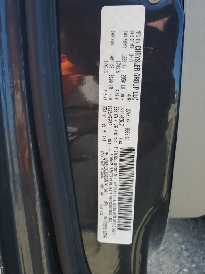 Lot #3242401002 2011 CHRYSLER TOWN & COU