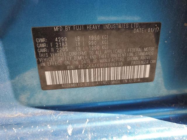 2017 SUBARU IMPREZA - 4S3GKAA69H3606635