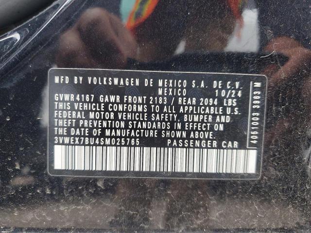 2025 VOLKSWAGEN JETTA SE 3VWEX7BU4SM025765