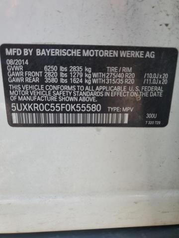 2015 BMW X5 XDRIVE3 5UXKR0C55F0K55580
