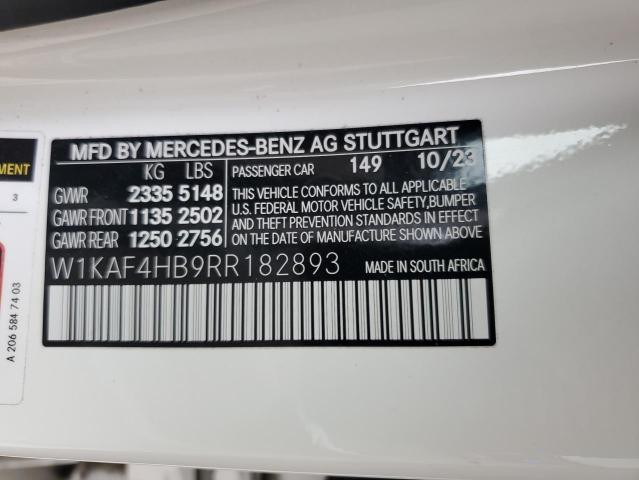 2024 MERCEDES-BENZ C 300 4MAT - W1KAF4HB9RR182893