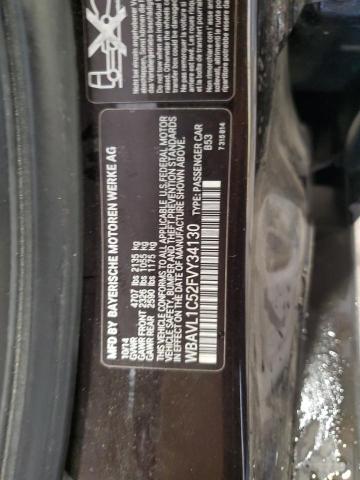 2015 BMW X1 XDRIVE2 - WBAVL1C52FVY34130