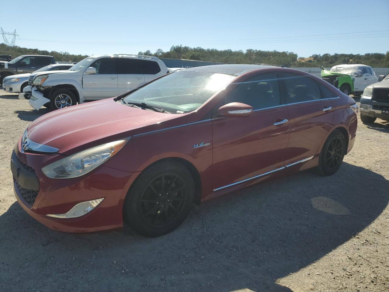 Lot #3247031768 2015 HYUNDAI SONATA HYB