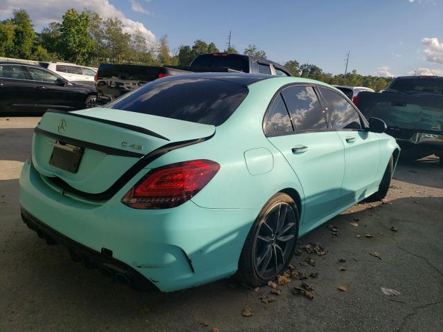 MERCEDES-BENZ C 43 AMG 2019 green  gas 55SWF6EB5KU286470 photo #4