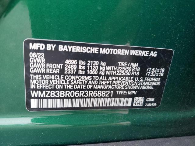 2024 MINI COOPER S C WMZ83BR06R3R68821
