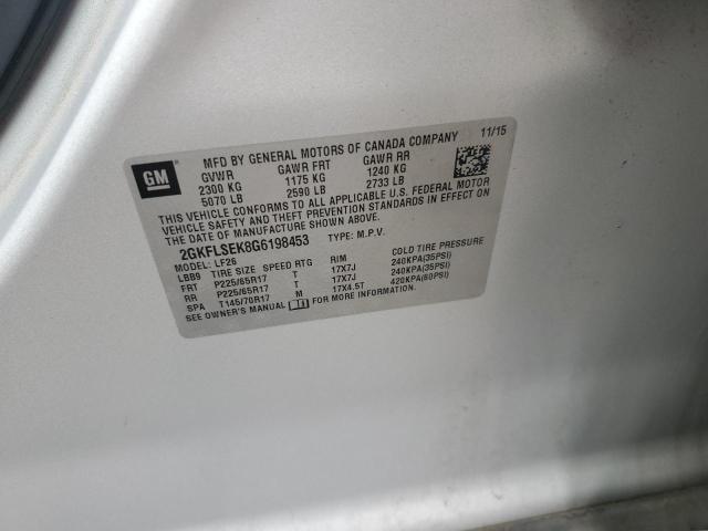 2016 GMC TERRAIN SLE 2GKFLSEK8G6198453